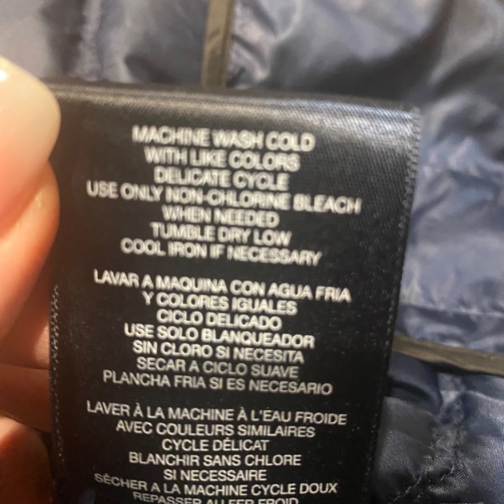 Tommy Hilfiger Natural Down Quilted Packable Puffer Jacket Size CH Small - Picture 7 of 15